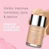 imageNeutrogena Healthy Skin Liquid Makeup Foundation with Broad Spectrum SPF 20 Sunscreen Medium Coverage Foundation with Nourishing ProVitamin B5 Chestnut 135 1 fl oz060 Natural Beige