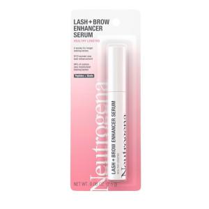 imageNeutrogena Healthy Lash  Brow Enhancer Serum For Unisex Adult Formulated with Biotin ampamp Peptides Nourishing ampamp Conditioning Serum to Enhance the Look of Lashes ampamp Eyebrows 008 oz