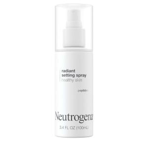 imageNeutrogena Healthy Skin Radiant Booster Primer ampamp Serum SkinEvening SerumtoPrimer with Peptides ampamp Pearl Pigments Evens the Look of Skins Tone ampamp Smooths Texture 10 fl ozMakeup Setting Spray