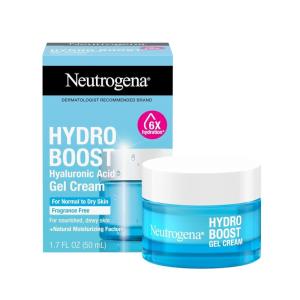 imageNeutrogena Hydro Boost Gel Cream 48 Hr Hydration for NormalDry Skin Fragrance Free Face Moisturizer with Hyaluronic Acid 17 oz ampamp Trial Size Hydro Boost Hydrating Gel Cleanser 05 fl oz