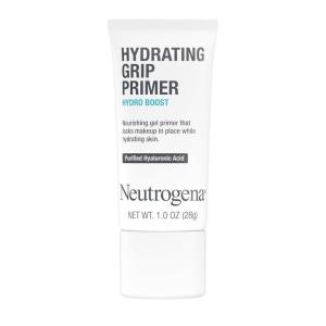 imageNeutrogena Hydro Boost Hydrating Grip Primer with Purified Hyaluronic Acid Invisible Gel Face Primer Locks Makeup in Place Extends Wear and Hydrates Dull Skin Dewy Finish 10 oz