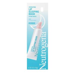 imageNeutrogena Hydro Boost Hydrating Lip Sleeping Mask with Hyaluronic Acid Clear Overnight and Daily Moisturizing Treatment for Very Dry Lips Fragrance Free Squeeze Tube Lip Balm 035 oz