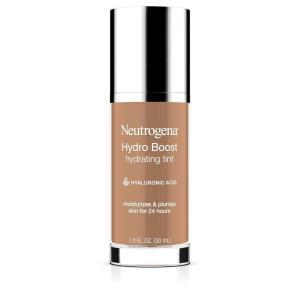 imageNeutrogena Hydro Boost Hydrating Tint Foundation Makeup for Dry Skin with Hyaluronic Acid Lightweight OilFree Water Gel NonComedogenic 115 Cocoa Color 10 fl oz115 Cocoa