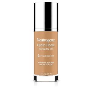 imageNeutrogena Hydro Boost Hydrating Tint Foundation Makeup for Dry Skin with Hyaluronic Acid Lightweight OilFree Water Gel NonComedogenic 115 Cocoa Color 10 fl oz085 Honey