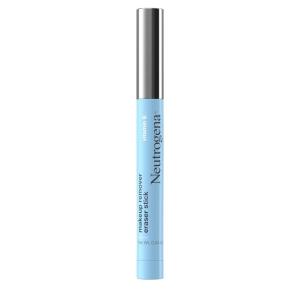 imageNeutrogena Makeup Remover Eraser Stick with Vitamin E Easyto Use ampamp TravelFriendly Makeup Removing Gel Pen for OntheGo TouchUps of Stray or Smudged Eyeliner Lipstick ampamp More 004 ozBLUE