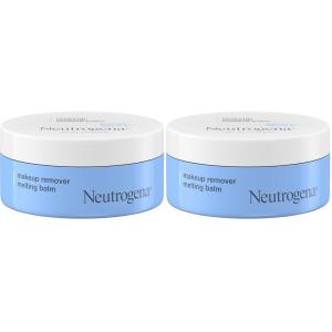 imageNeutrogena Makeup Remover Melting Balm to Oil with Vitamin E Gentle and Nourishing Cleansing Balm for Eyes Lips or Face TravelFriendly for OntheGo 20 oz2 Ounce Pack of 2