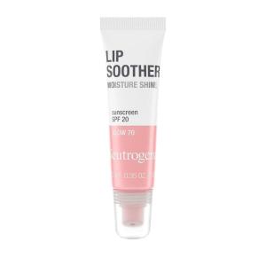 imageNeutrogena MoistureShine Lip Soother Gloss with SPF 20 Sun Protection High Gloss Tinted Lip Moisturizer with Hydrating Glycerin ampamp Soothing Cucumber for Dry Cracked Lips Shine 3035 ozChamomile