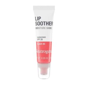 imageNeutrogena MoistureShine Lip Soother Gloss with SPF 20 Sun Protection High Gloss Tinted Lip Moisturizer with Hydrating Glycerin and Soothing Cucumber for Dry Lips Glaze 6035 oz