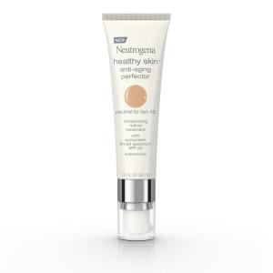 imageNeutrogena Retinol Treatment ampamp Tinted Facial Moisturizer Healthy Skin AntiAging Perfector Broad Spectrum SPF 20 Sunscreen ampamp Titanium Dioxide Blendable Sheer Coverage 40 Neutral to Tan 1 fl Oz40 Neutral To Tan