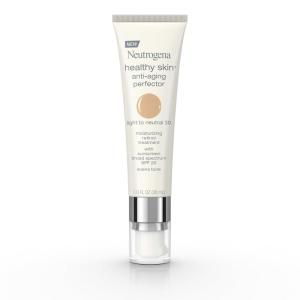 imageNeutrogena Retinol Treatment ampamp Tinted Facial Moisturizer Healthy Skin AntiAging Perfector Broad Spectrum SPF 20 Sunscreen ampamp Titanium Dioxide Blendable Sheer Coverage 40 Neutral to Tan 1 fl Oz30 Light To Neutral