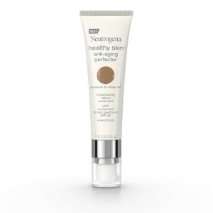 imageNeutrogena Retinol Treatment ampamp Tinted Facial Moisturizer Healthy Skin AntiAging Perfector Broad Spectrum SPF 20 Sunscreen ampamp Titanium Dioxide Blendable Sheer Coverage 40 Neutral to Tan 1 fl Oz60 Medium to Deep