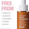 imageNeutrogena Healthy Skin Sensitive Skin Serum Foundation with ProVitamin B5 Color Correcting ampamp Pore Minimizing Liquid Foundation ampamp Face Serum Buildable Coverage Medium 03 1 oz402 MediumDeep