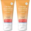 imageNeutrogena OilFree Acne Face Wash Cream Cleanser 2 Salicylic Acid Acne Treatment Daily Facial Cleanser for AcneProne Skin 67 fl ozSalt