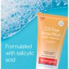 imageNeutrogena OilFree Acne Face Wash Cream Cleanser 2 Salicylic Acid Acne Treatment Daily Facial Cleanser for AcneProne Skin 67 fl ozSalt