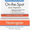 imageNeutrogena OnTheSpot Acne Spot Treatment Cream with 25 Benzoyl Peroxide Gentle Face Blemish Medicine for AcneProne Skin Vanishing Formula Clinically Proven Day1 Results 075Ounce Tube075 Ounce Pack of 2