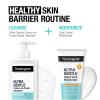 imageNeutrogena Ultra Gentle Daily Facial Moisturizer with SPF 30 Sunscreen with CICA Lightweight Face Lotion with Broad Spectrum SPF 30 for Normal to Sensitive Skin FragranceFree 34 fl oz