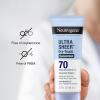 imageNeutrogena Ultra Sheer DryTouch Sunscreen For Face ampamp Body SPF 70 Broad Spectrum UVAUVB Protection Lightweight Water Resistant ampamp NonGreasy Travel Size Sunscreen 3 fl oz Pack of 3