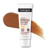 imageNeutrogena Purescreen Tinted Sunscreen for Face with SPF 30 Broad Spectrum Mineral Sunscreen with Zinc Oxide and Vitamin E Water Resistant Fragrance Free Deep 11 fl oz