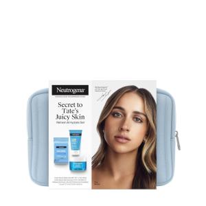 imageNEUTROGENA Refresh ampamp Hydrate Skin Care Set Gift Set with Tate McRaes MustHaves Includes Makeup Remover Wipes Gel Facial Cleanser ampamp Water Gel Face Moisturizer Travel Size 3 Items