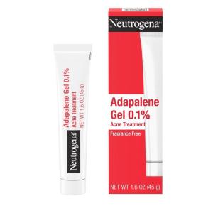 imageNeutrogena 01 Adapalene Gel Acne Treatment Topical for Acne Adapalene Medication for Blemishes Once Daily Topical Retinoid to Prevent Breakouts Oil ampamp FragranceFree 16 oz