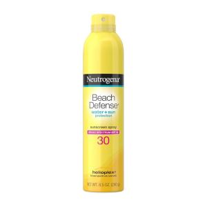 imageNeutrogena Beach Defense Sunscreen Spray SPF 30 Hawaii Reef Act 104 Compliant Octinoxate ampamp Oxybenzone Free Broad Spectrum Fast Absorbing ampamp Lightweight Face and Body Sunscreen 85 Oz