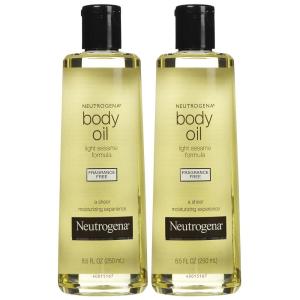 imageNeutrogena Body Oil Light Sesame Formula for Radiant HealthyLooking Glow Moisturizer for Dry Skin Lightweight NonGreasy FastAbsorbing Bath and Massage Shower Oil 16 Fl Oz Bottle Size85 Fl Oz Pack of 2