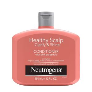 imageNeutrogena Exfoliating Healthy Scalp Clarify ampamp Shine Conditioner for Oily Hair and Scalp AntiResidue Conditioner with Pink Grapefruit Paraben ampamp PhthalateFree ColorSafe 12oz