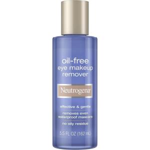 imageNeutrogena Gentle OilFree Eye Makeup Remover ampamp Cleanser for Sensitive Eyes NonGreasy Makeup Remover Waterproof Mascara Remover Dermatologist ampamp Ophthalmologist Tested 55 fl oz55 Fl Oz Pack of 1