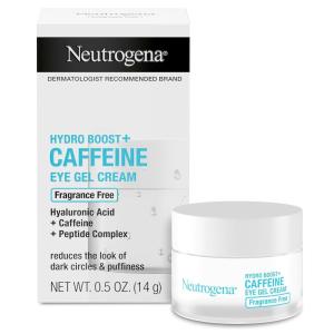 imageNeutrogena Hydro Boost  Eye Cream for Dark Circles ampamp Puffiness Under Eye Cream with Caffeine Hyaluronic Acid and Peptides Fragrance Free 05 oz