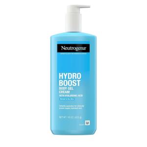 imageNeutrogena Hydro Boost Body Gel Cream Hydrating Body Lotion with Hyaluronic Acid for Normal to Dry Skin Lightweight FragranceFree Hyaluronic Acid Moisturizer 16 OZ