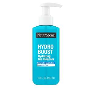 imageNeutrogena Hydro Boost Face Wash Fragrance Free Hydrating Facial Cleanser with Hyaluronic Acid Daily Foaming Face Wash ampamp Makeup Remover Hypoallergenic Gel Cleanser 78 fl oz