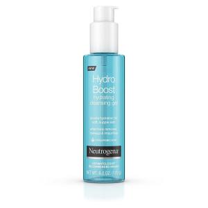 imageNeutrogena Hydro Boost Lightweight Hydrating Facial Cleansing Gel Gentle Face Wash ampamp Makeup Remover with Hyaluronic Acid Hypoallergenic ampamp Non Comedogenic Refill Pouch 16 fl oz6 Fl Oz Pack of 1