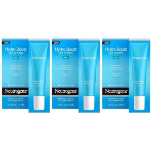 imageNeutrogena Hydro Boost Under Eye Cream with Purified Hyaluronic Acid Keeps Under Eye Area Looking Smooth ampamp Hydrated Fragrance Free and NonComedogenic 05 oz1 Count Pack of 3