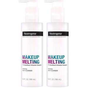 imageNeutrogena Makeup Melting Cleansing Balm Face Cleansing Balm to Gently Melt Away Dirt Oil Makeup ampamp Waterproof Mascara Leaving Skin Soft ampamp Conditioned Fragrance ampamp ParabenFree 26 oz63 Fl Oz Pack of 2