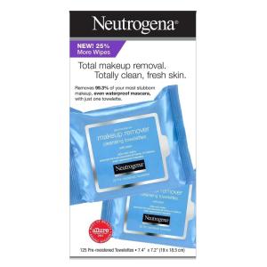 imageNeutrogena Makeup Remover Wipes Daily UltraSoft Micellar Cleansing Wipes Gently Remove Oil ampamp Makeup with No Heavy Residue formulated without alcohol ampamp Made with PlantBased Cloth 25 ct 6 Pack125 Count Pack of 1