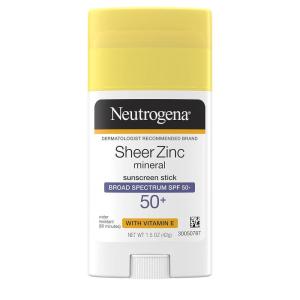 imageNeutrogena Mineral Sunscreen Sheer Zinc Oxide DryTouch Lotion Broad Spectrum Sunblock SPF 50 Water Resistant Sunscreen For Sensitive Skin 3 fl oz 3 Pack15 Ounce Pack of 1