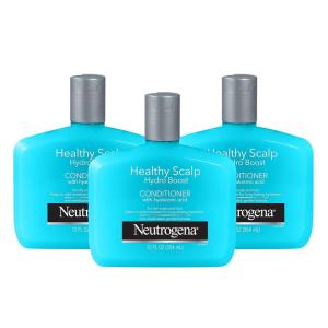 imageNeutrogena Moisturizing Healthy Scalp Hydro Boost Conditioner for Dry Hair and Scalp with Hydrating Hyaluronic Acid pHBalanced Paraben ampamp PhthalateFree ColorSafe 12 fl oz12 Fl Oz Pack of 3