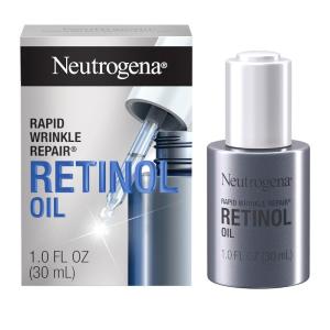 imageNeutrogena Rapid Wrinkle Repair Retinol Face Oil Daily AntiAging Face Serum to Fight Fine Lines Deep Wrinkles ampamp Dark Spots 10 fl ozRetinol Oil Wrinkle Repair