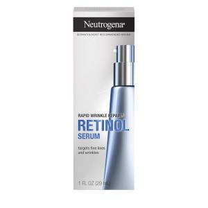imageNeutrogena Rapid Wrinkle Repair Retinol Face Serum Daily AntiAging Serum for Face with Retinol ampamp Hyaluronic Acid to Fight Fine Lines Wrinkles ampamp Dark Spots 1 fl oz
