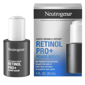 imageNeutrogena Rapid Wrinkle Repair Retinol Pro Power Facial Serum Gentle AntiAging Face Serum with Pure Retinol ampamp Nourishing Emollients NonComedogenic ParabenFree 1 fl oz