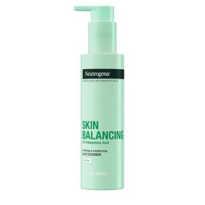 imageNeutrogena Skin Balancing Kaolin Clay Cleanser with 2 Polyhydroxy Acid PHA Mattifying ampamp Conditioning Face Wash for Oily Skin ParabenFree SoapFree SulfateFree 63 ozAquatic