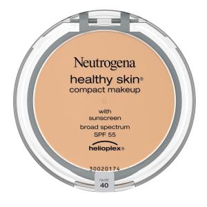 imageNeutrogena Healthy Skin Compact Lightweight Cream Foundation Makeup with Vitamin E Antioxidants NonGreasy Foundation with Broad Spectrum SPF 55 Natural Beige 60 35 oz40  Nude